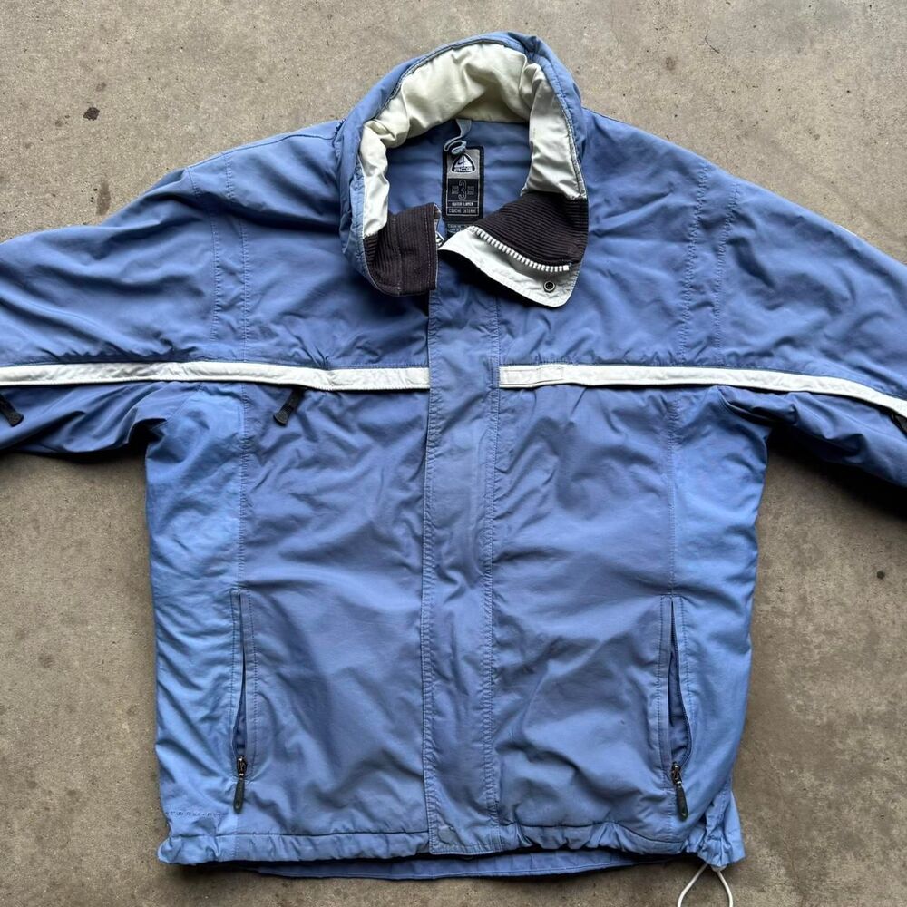 Nike-acg Men's Blue and Navy Jacket